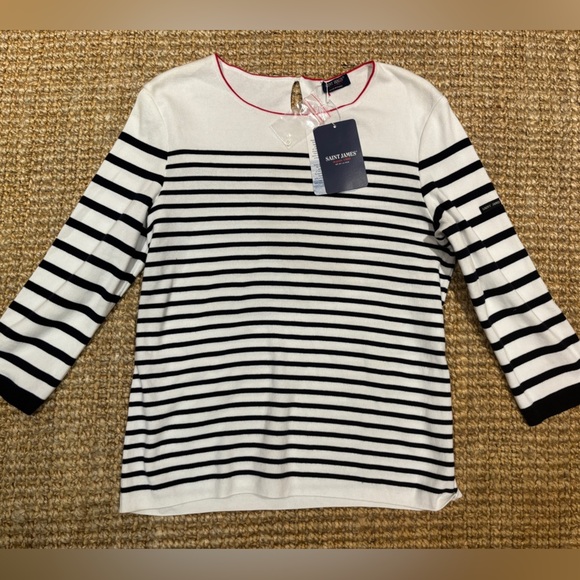 New with tags womens Saint James Fontan shirt size 42 - Picture 1 of 4